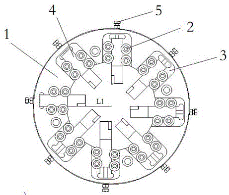 旋风铣内切式多层面切削回转刀具的制作方法