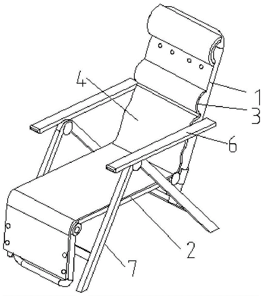 自制简易钢管躺椅教程图片