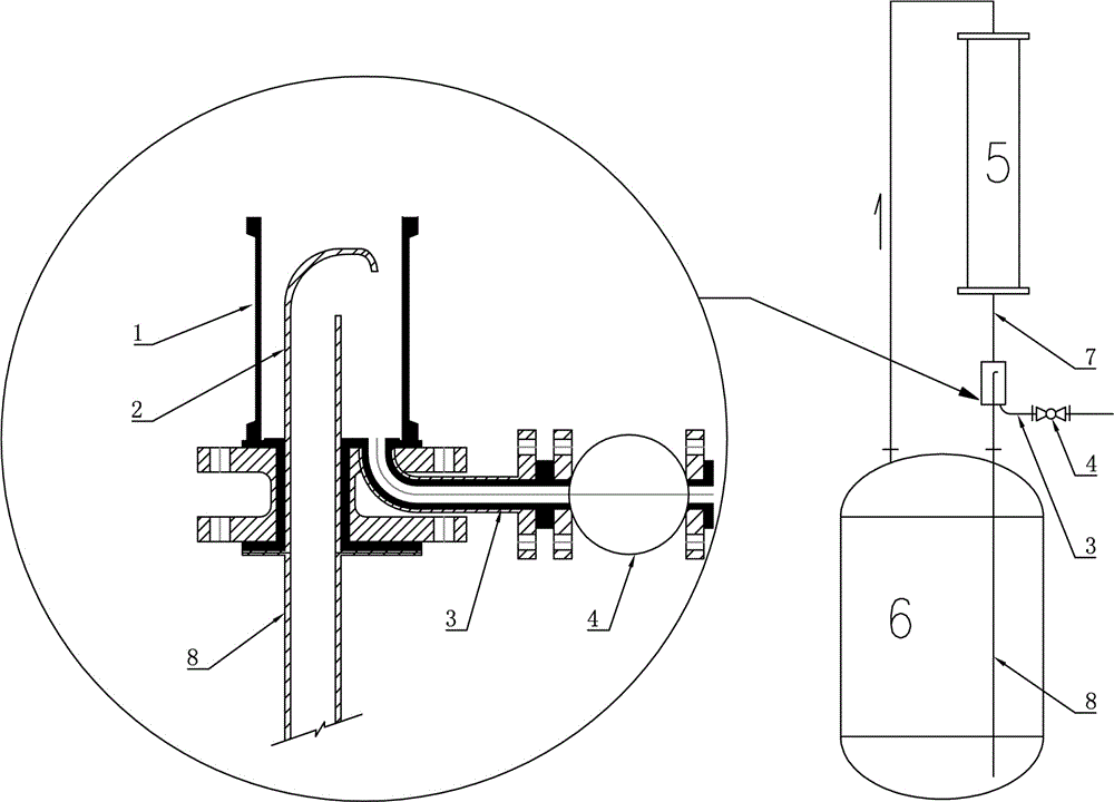 一种用于化学反应中的分水装置的制作方法