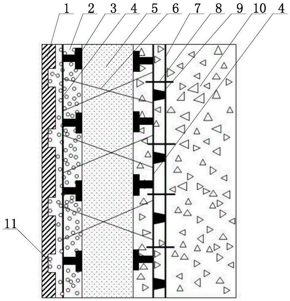 適用於裝配式建築輕質複合鋼絲網架保溫牆體的製作方法