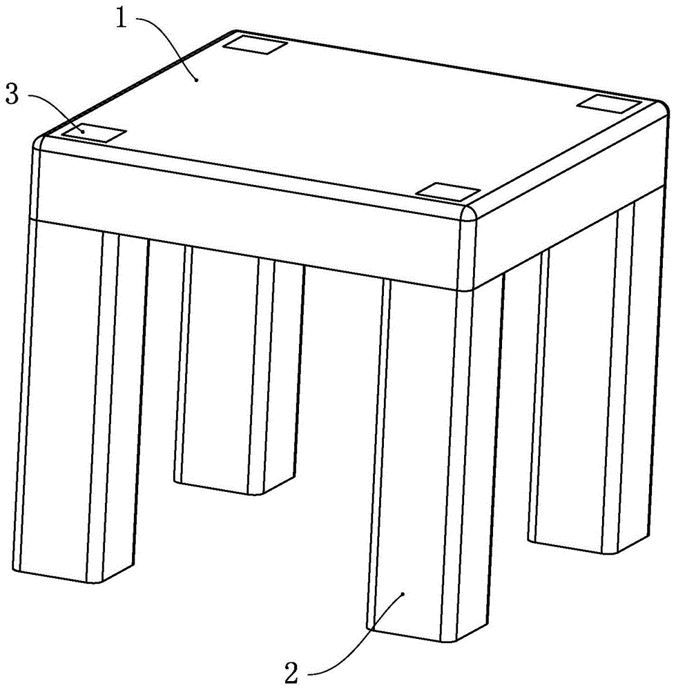 简易小板凳的设计草图图片