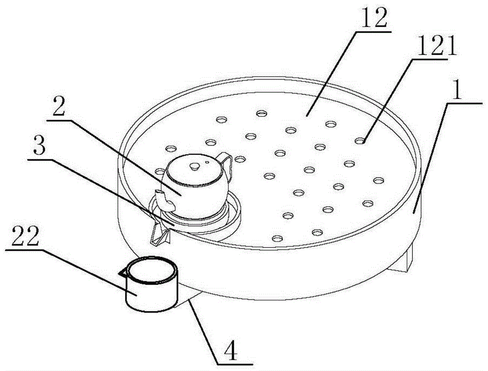 一种茶盘茶器一体式自动茶具的制作方法
