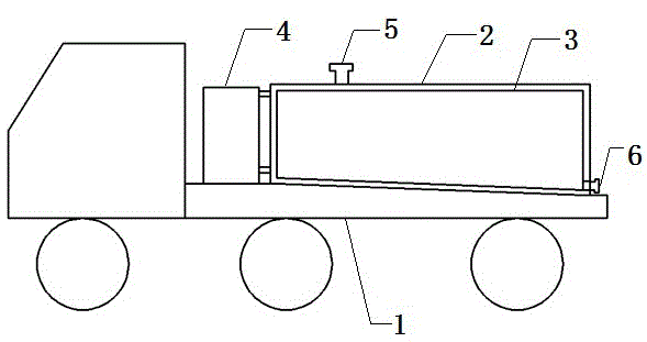 一种方便清理的自动降温油罐车的制作方法