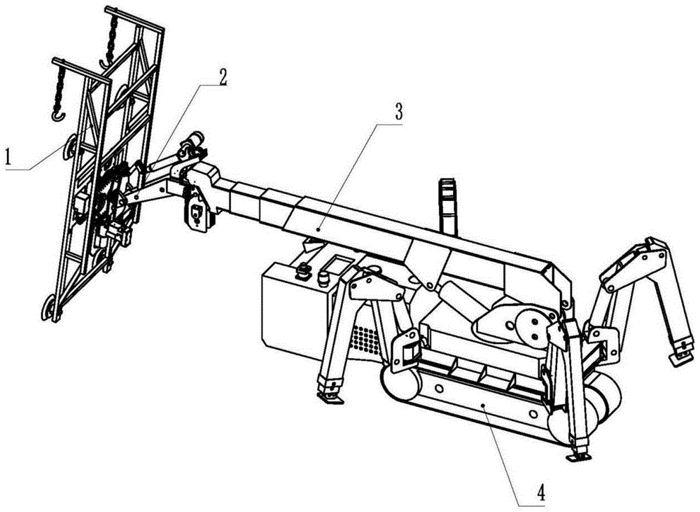 一种大型建筑幕墙安装机器人的制作方法