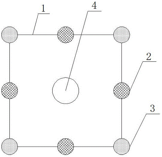 一種分段式掏槽結構的製作方法