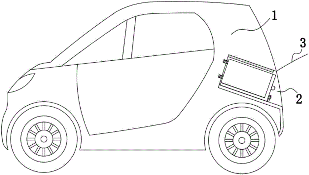 氢燃料电池车简笔画图片