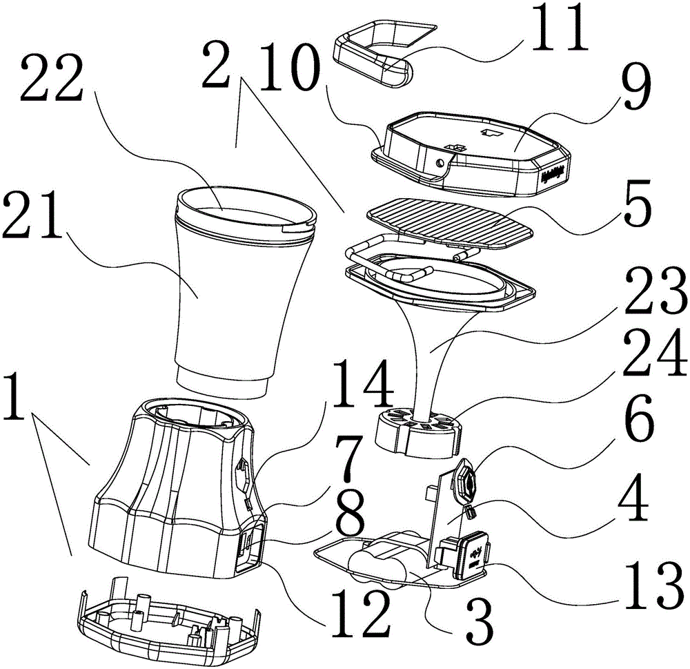 防水野营灯的制作方法