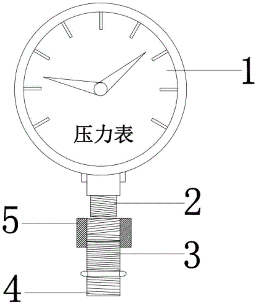 一种压力表万向安装接头的制作方法