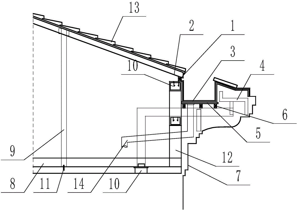 一種用於建築的通用簷口的製作方法