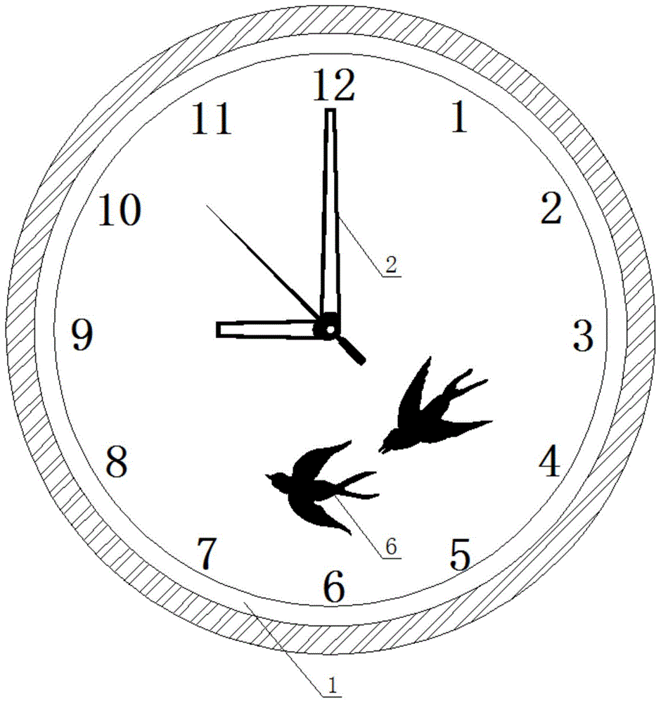 背景技术::在用于钟表的钟表盘上,配置有数字或图案等各种刻度,记号等