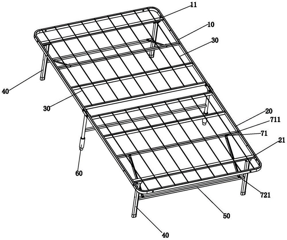 一种铁架床结构的制作方法