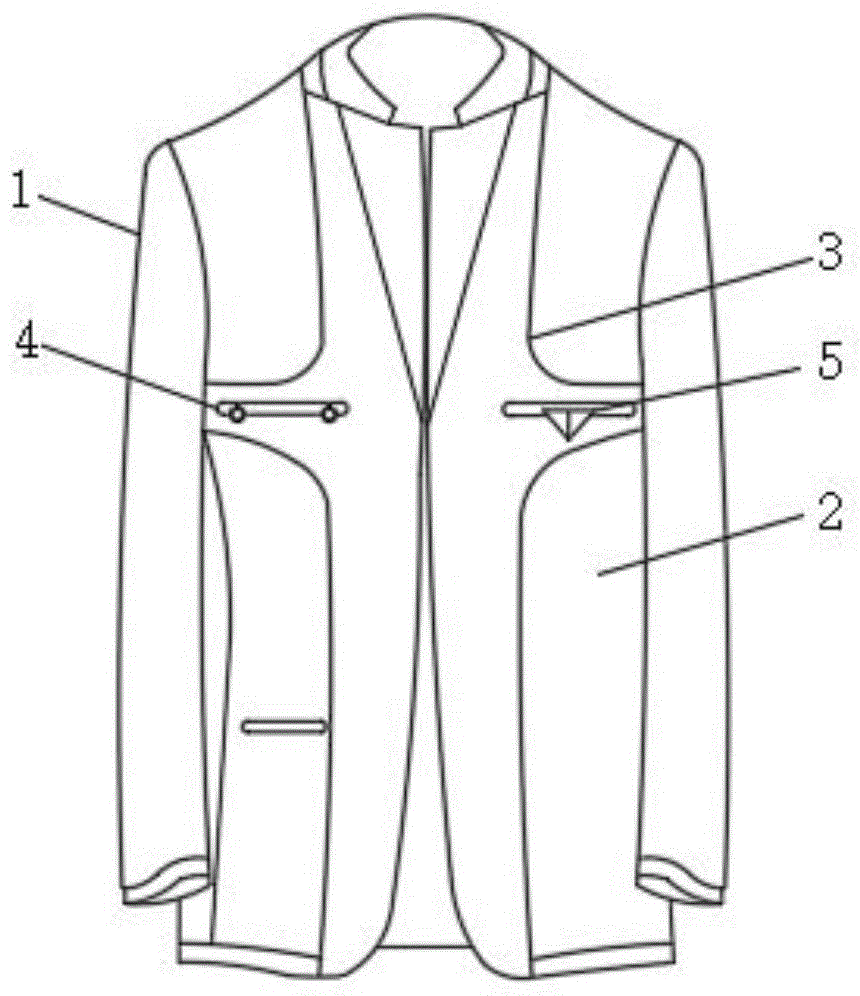 一种西服挂面的制作方法