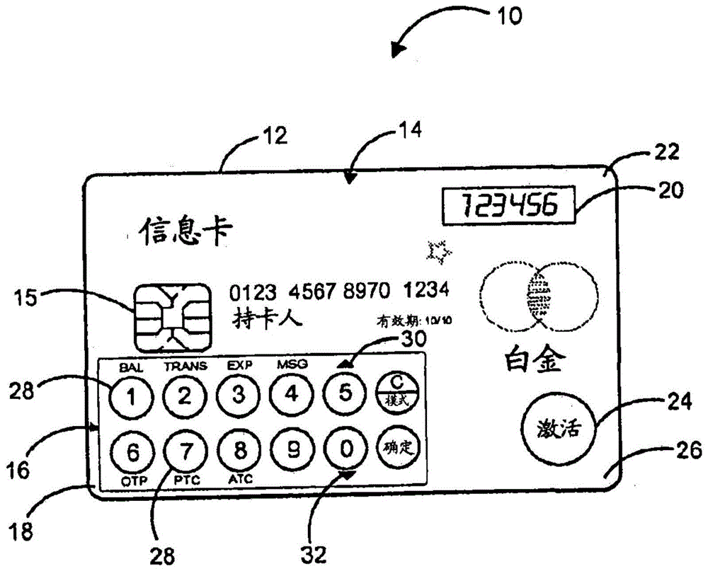 用于接收金融信息的电子信息卡的制作方法