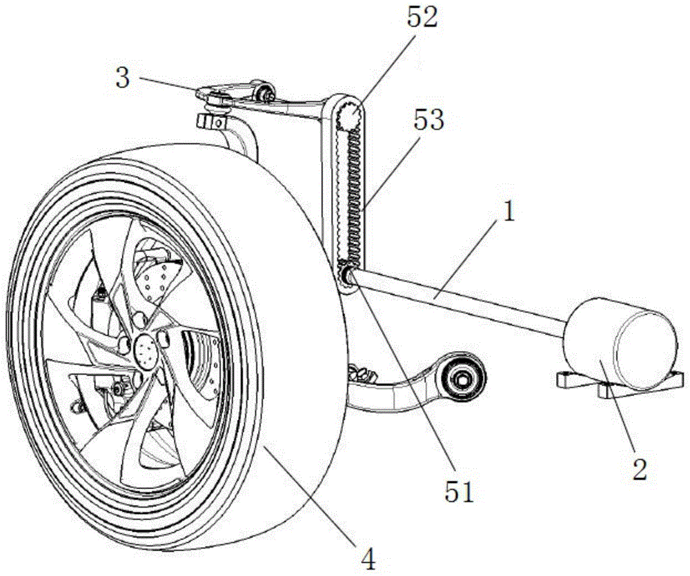 扭杆彈簧懸架及汽車的製作方法