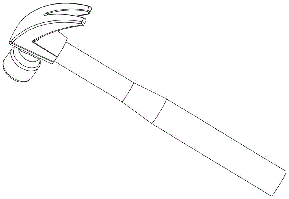 羊角锤画法图片