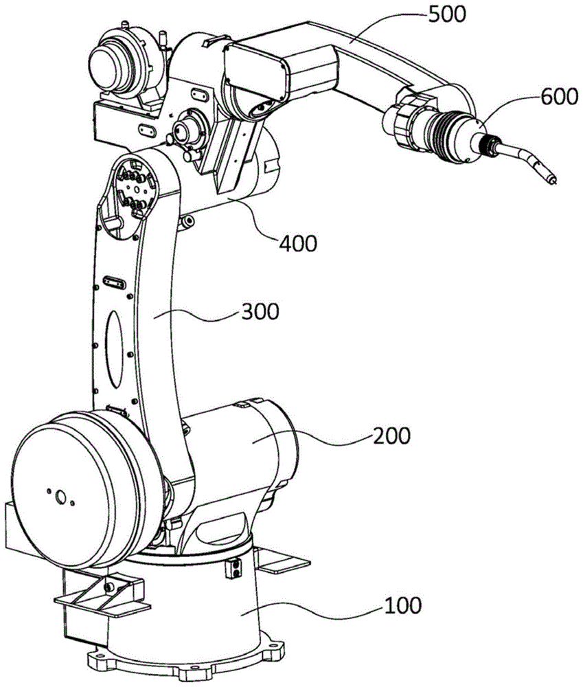 焊接机器人结构简图图片