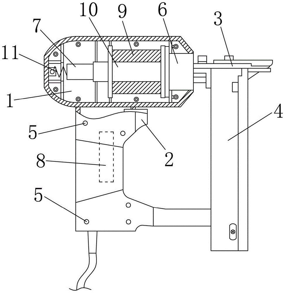 打钉枪工作原理图图片