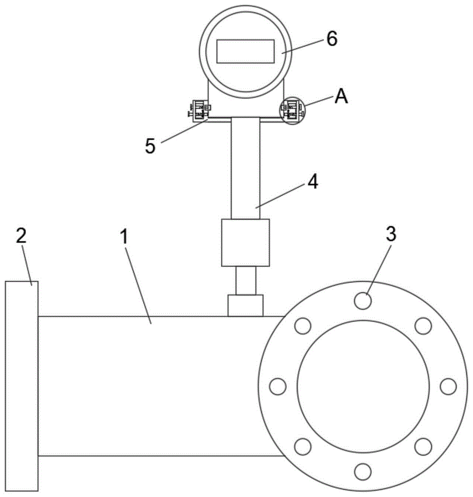 弯管流量计安装简图图片