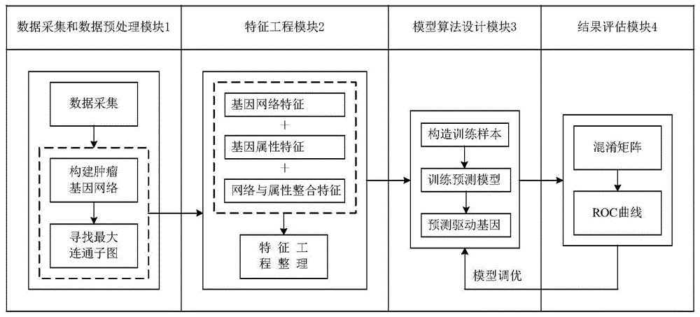 基于复杂网络与机器学习方法的肿瘤驱动基因预测系统与流程