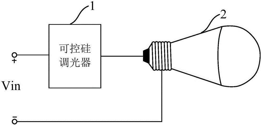 旋钮调光开关原理图图片