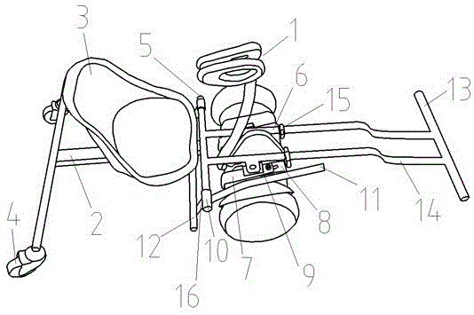 平衡车车架制作图纸图片