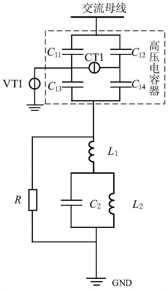 一種雙調諧交流濾波器的高壓電容器斷路故障的識別方法與流程