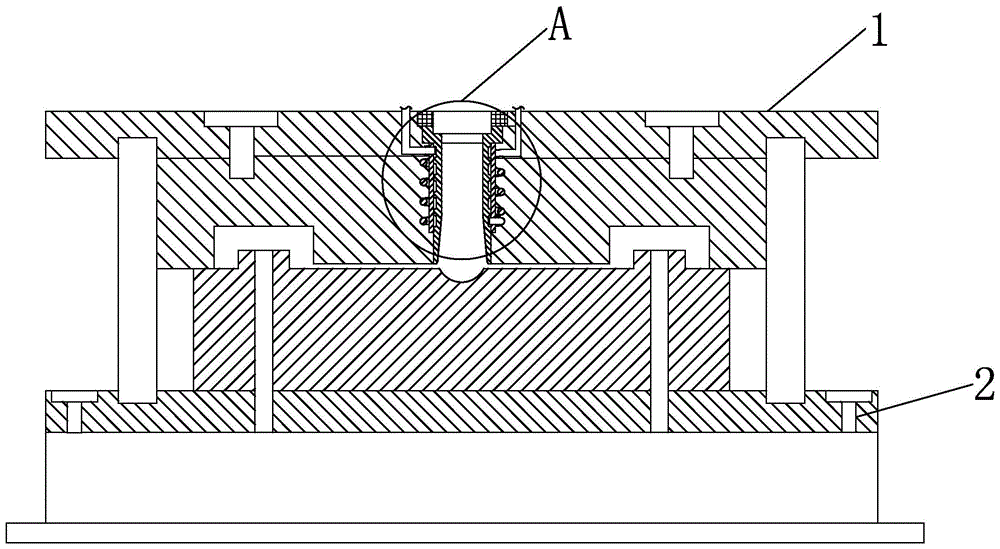 一种压铸模用的防漏型浇口套的制作方法