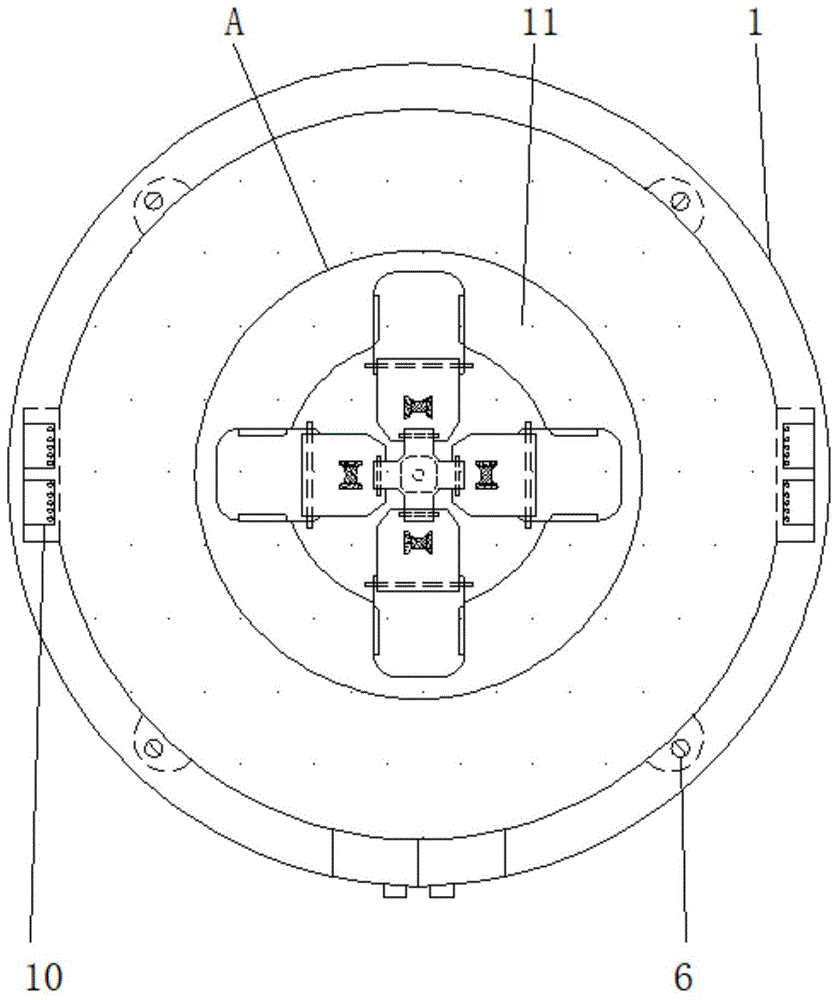 圆形展厅平面图图片