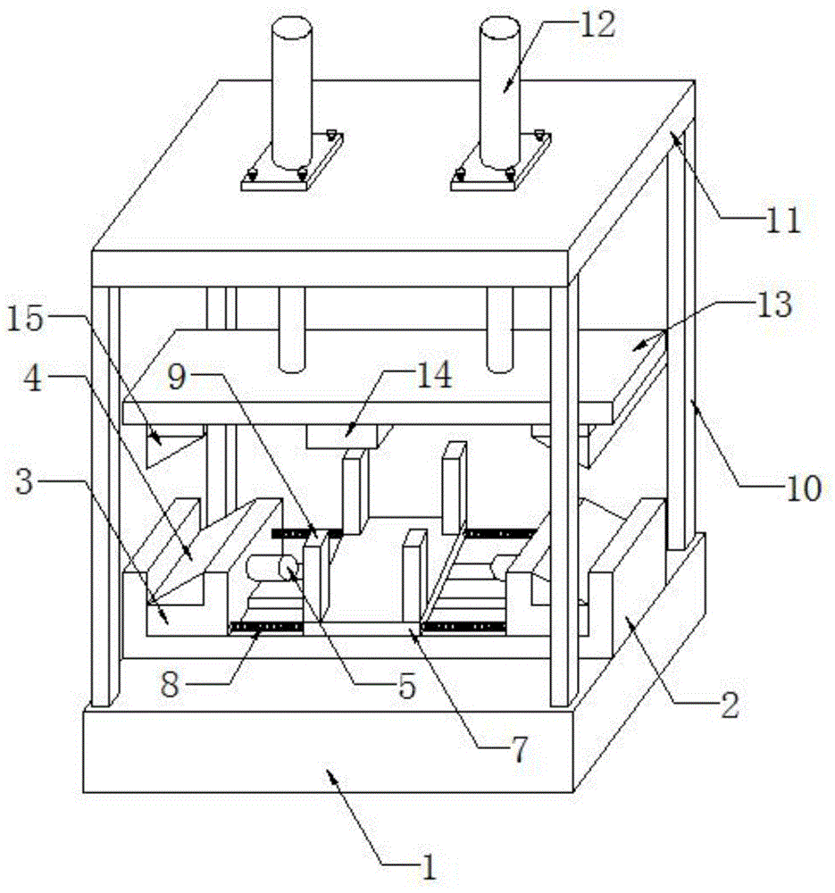 钢管冲孔模具结构图片