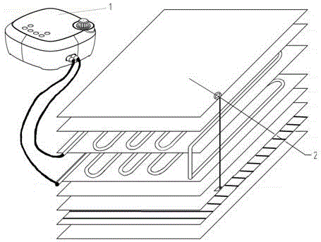 背景技术:水暖毯是一种基于电热毯产品的缺陷进行改进的产品,水暖毯是