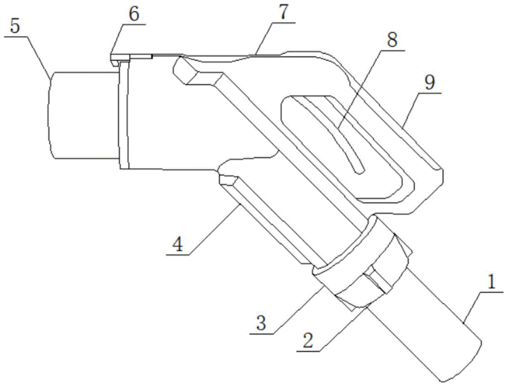 直流充电枪结构图图片