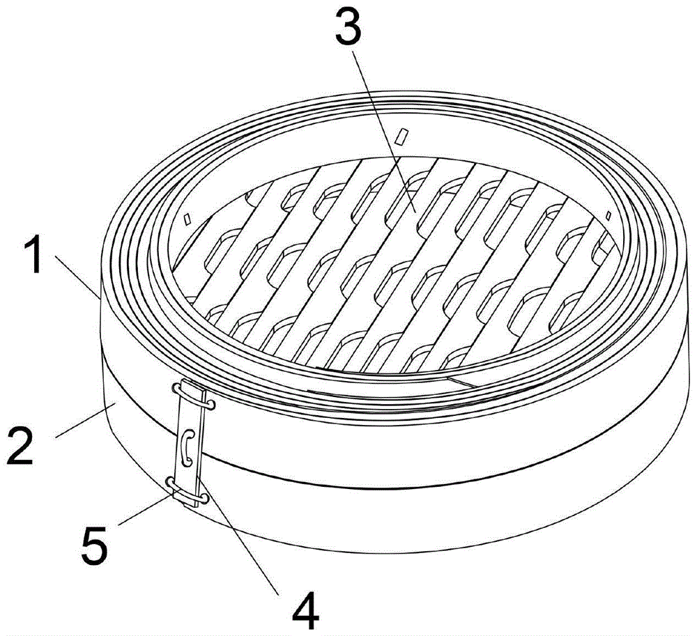 竹蒸笼的结构图片