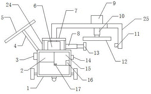 一种全天候光伏太阳能电池板清扫机器人的制作方法