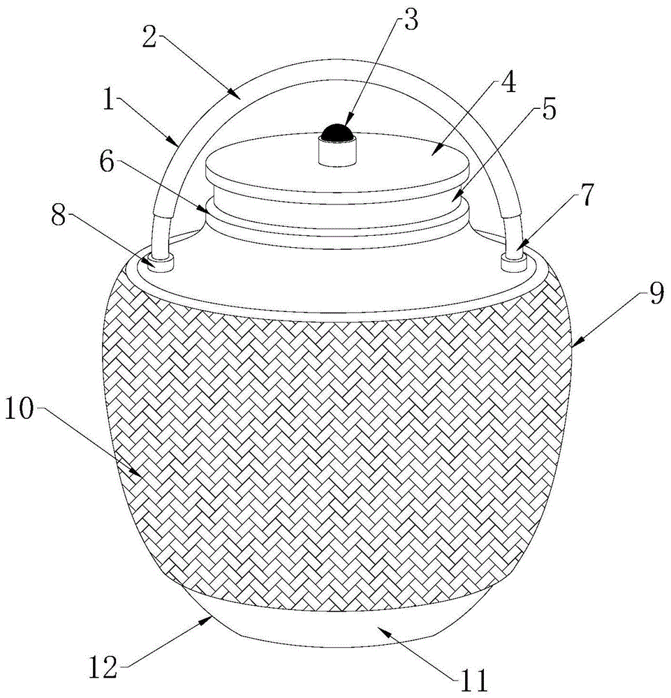 一种储存能力强的陶瓷茶叶罐的制作方法