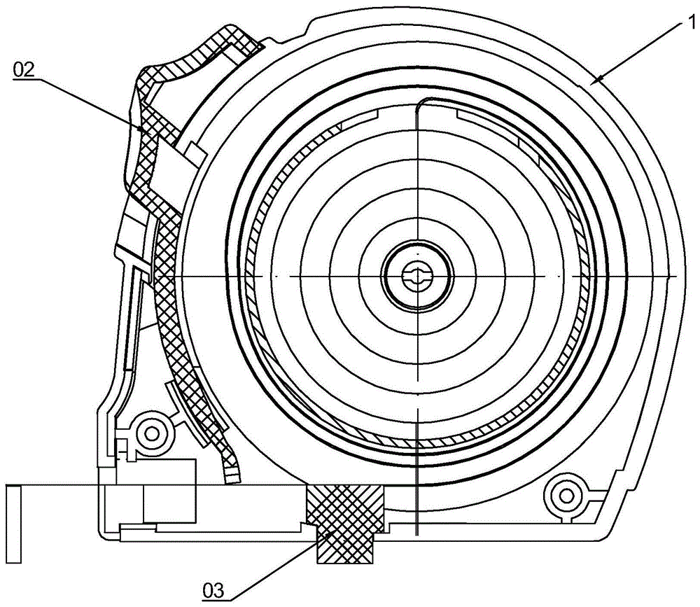 卷尺内部构造示意图图片