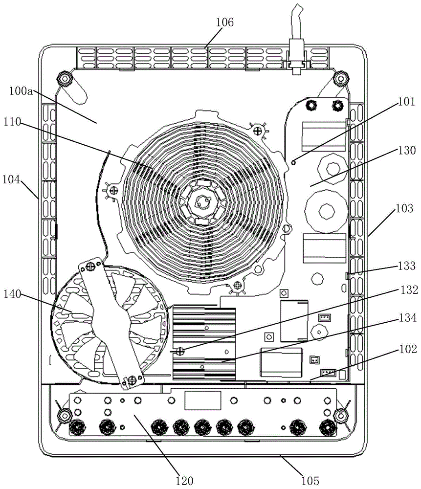 电磁炉内部结构图片