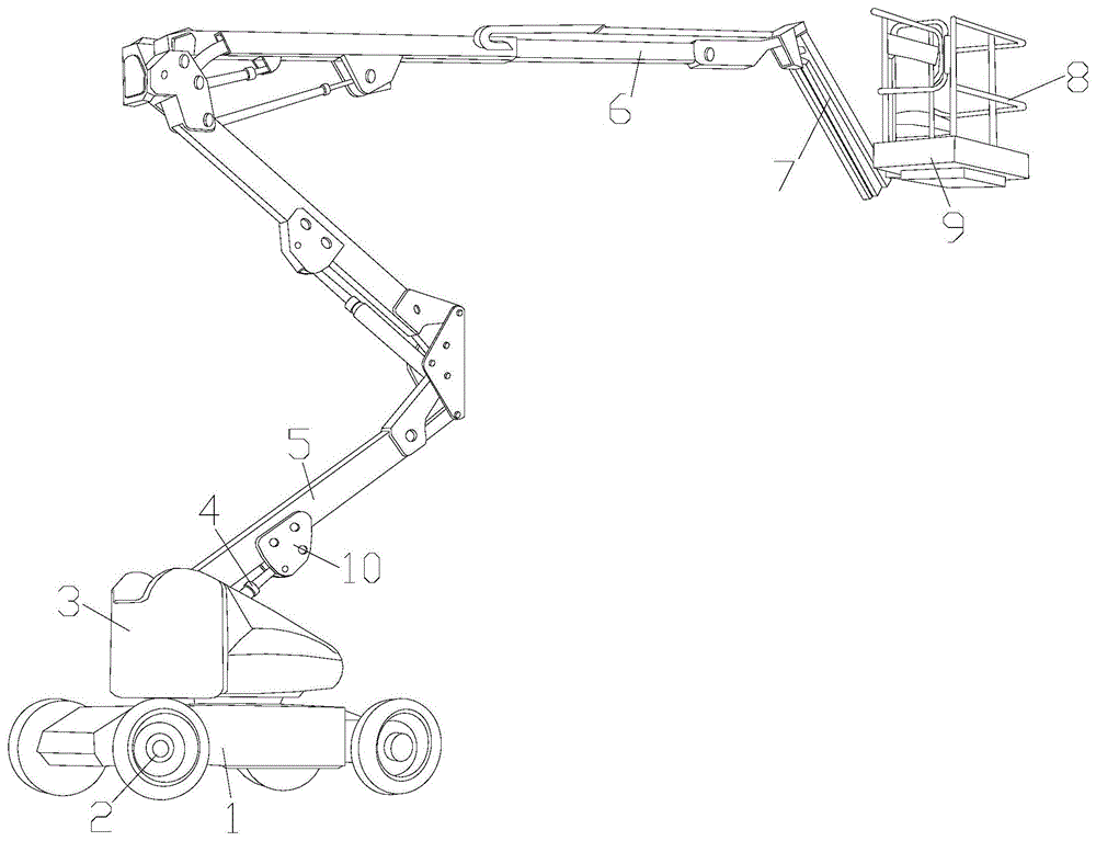 一种高空作业车的制作方法