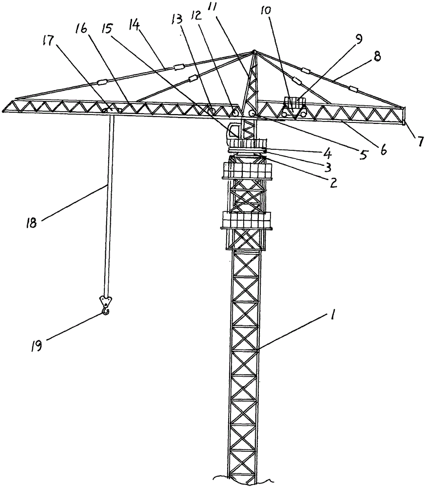 自動平衡塔式起重機的製作方法