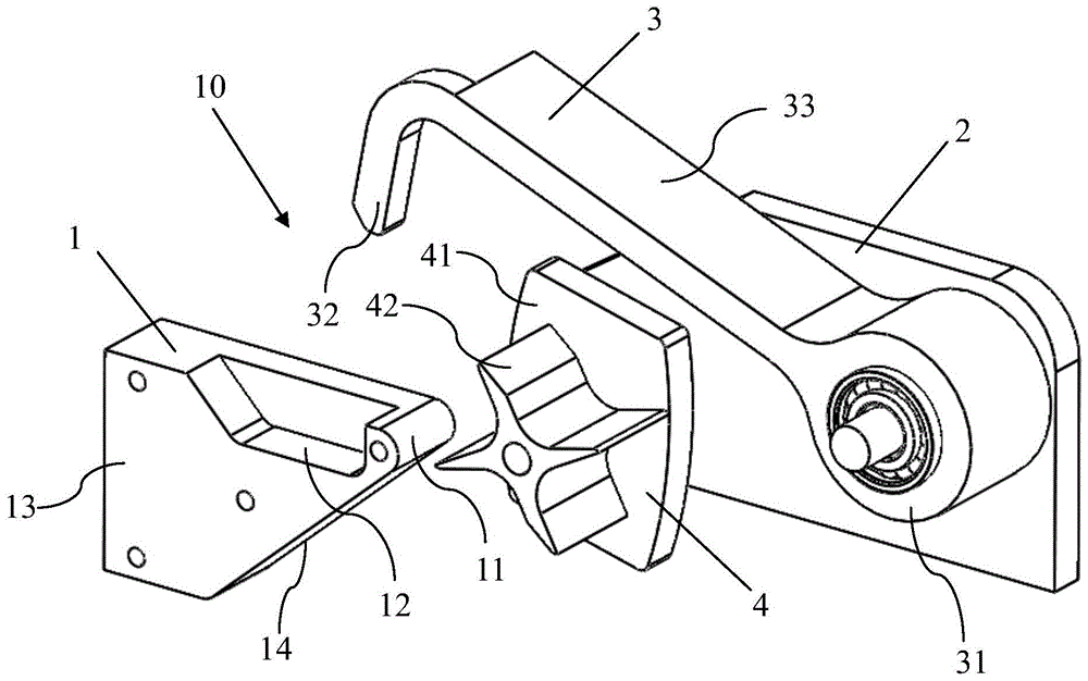 鎖止解鎖機構推車和卸料系統的製作方法