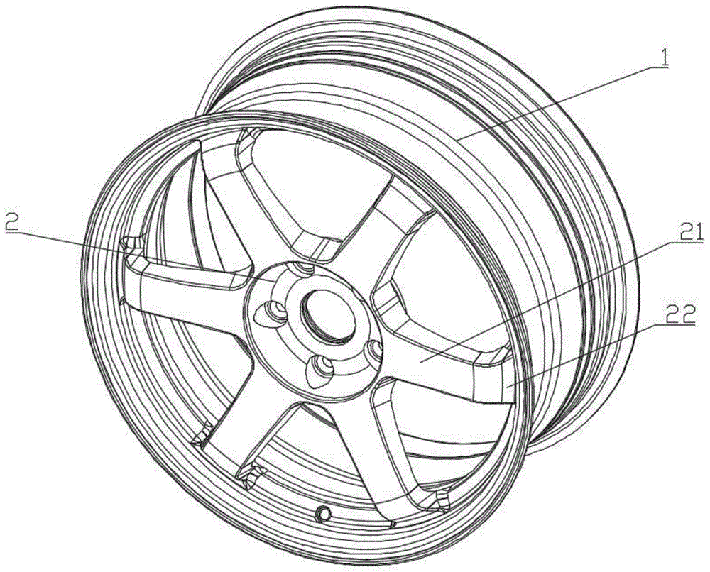 轮毂设计图手绘图片