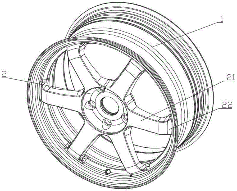 一种高精度的轮毂的制作方法