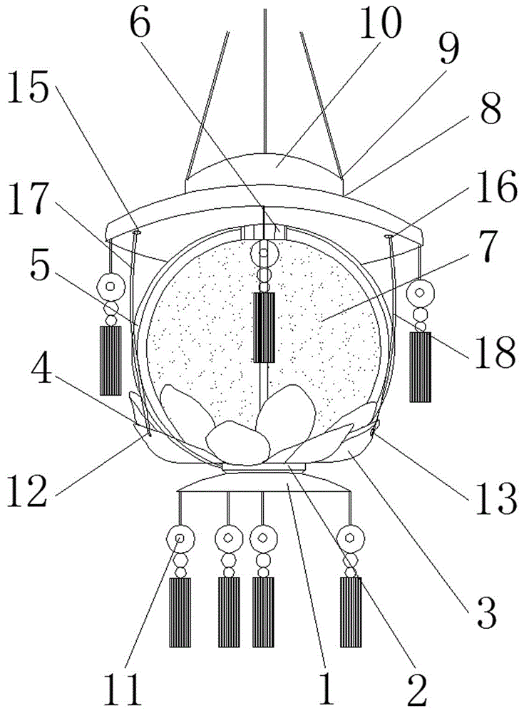 灯笼结构示意图图片