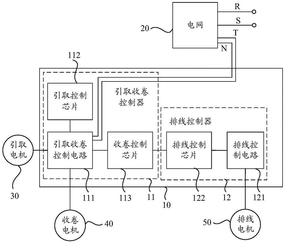 绞缆机原理图图片