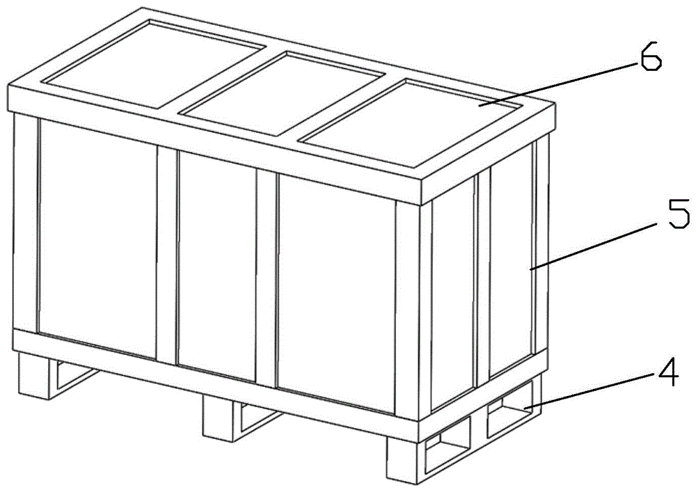 滑木箱结构图图片