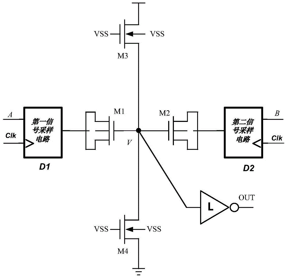 基於柵電容的抗線串擾與非門電路的製作方法