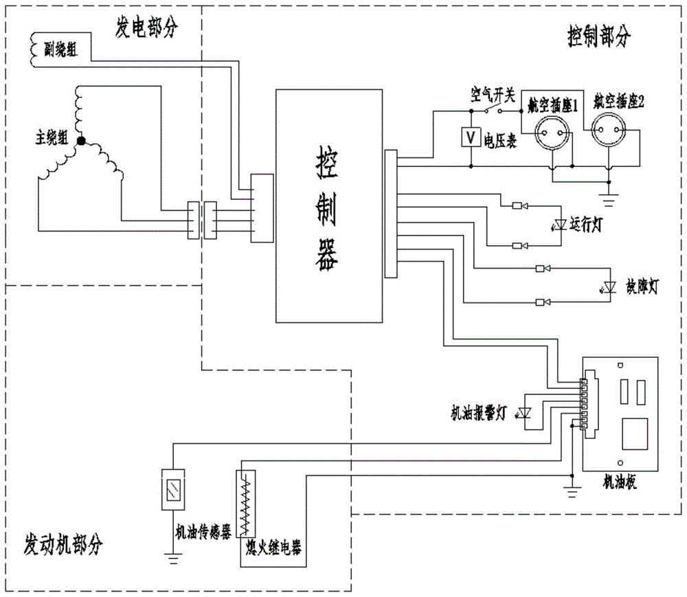 14v发电机调节器线路图图片