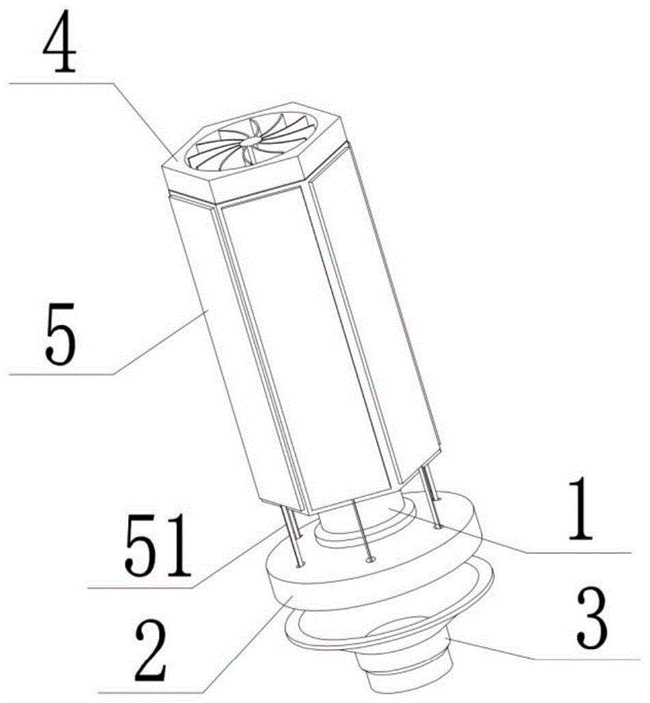 灯管结构图图片
