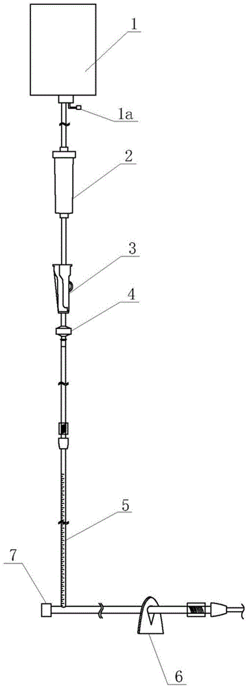 一次性一體式cvp測量輸液器的製作方法