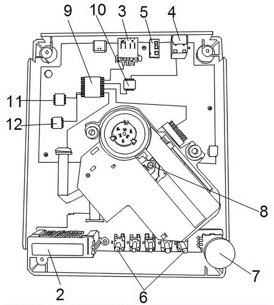 老式唱片机的结构图片