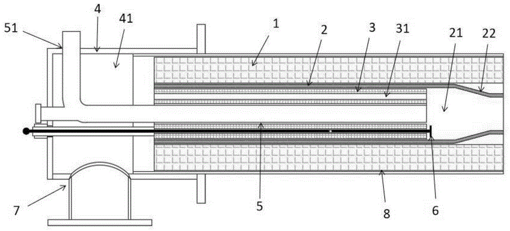 蓄热式烧嘴结构图图片